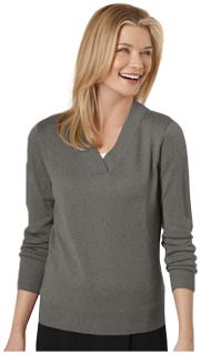 Canterbury Luxury Knit Crossover V neck Pullover