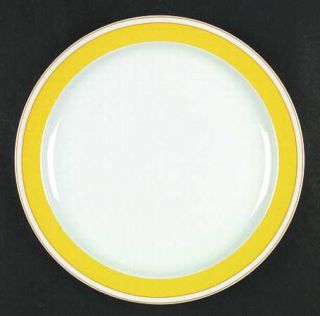 Rosenthal   Continental Exotic Yellow Dinner Plate, Fine China Dinnerware   Yell