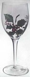 Portmeirion Holly And The Ivy, The Handpainted Glassware Goblet, Fine China Dinn