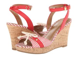 Sperry Top Sider Portsea Womens Wedge Shoes (Red)