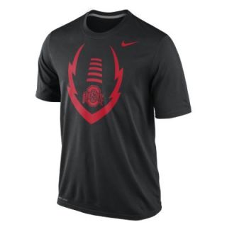 Nike College Icon Legend (Ohio State) Mens T Shirt   Black