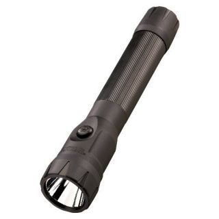Streamlight 76813 LED Flashlight Polystinger DS Rechargeable with 120Volt AC/DC and 2 Holders Black