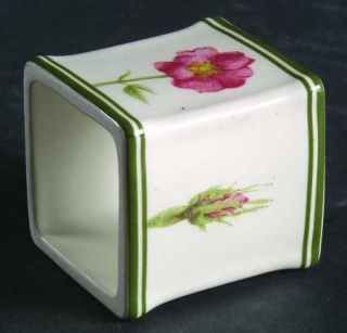 Villeroy & Boch Flora Napkin Ring, Fine China Dinnerware   Multi Flower Motif, B