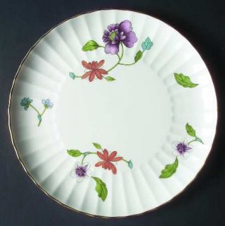Royal Worcester Astley (Fluted) Cake Plate, Fine China Dinnerware   Warmstry Sha
