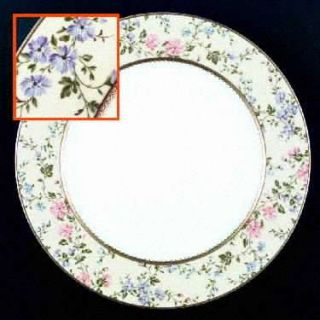 Mikasa Spring Moire Dinner Plate, Fine China Dinnerware   Fine Ivory China, Flor
