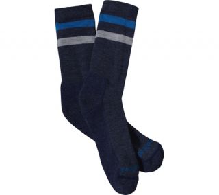 Patagonia Lightweight Merino Crew Socks   Gym Stripe/Classic Navy Wool Socks