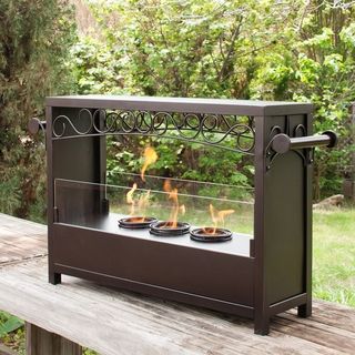 Upton Home Bryden Portable Indoor/ Outdoor Fireplace