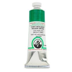 Old Holland Bright Green C280 Classic Oil Color (Bright green C280If Old Holland classic colors seem too strong in color mixing, try mixing the colors with a white oil paint first. )