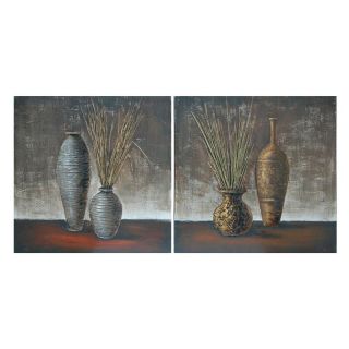 Crestview Collection Vases Still Life Wall Art   Set of 2   36W x 36H in. ea.
