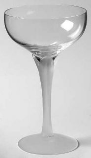 Fostoria Lotus Crystal Mist (Stem #6144) Champagne/Tall Sherbet   Stem #6144, Fr