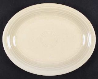 Homer Laughlin  Fiesta Old Ivory (Cream) 12 Oval Serving Platter, Fine China Di