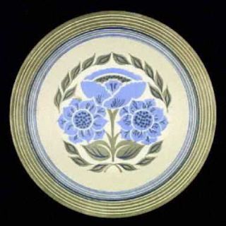  Blue Mosque Dinner Plate, Fine China Dinnerware   Blue Flowers,Green  Leav