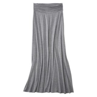 Merona Womens Knit Maxi Skirt   Heather Grey   S