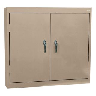 Sandusky Lee Welded Steel Wall Cabinet   Solid Doors, 36in.W x 12in.D x 30in.H,