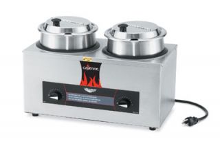 Vollrath Countertop Rethermalizer Package   (2) 4 qt Wells with Covers 120v