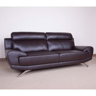 A C Pacific Mason Leather Sofa Multicolor   MASON SOFA