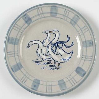 Louisville Gaggle Of Geese Salad Plate, Fine China Dinnerware   Geese In Center,
