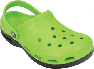 Crocs Duet Core Plus Clog   Volt Green/Graphite Casual Shoes