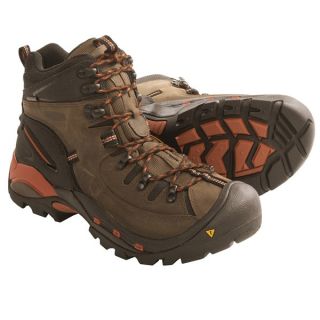 Keen Oregon PCT Hiking Boots   Waterproof (For Men)   BISON / RUST (7 )