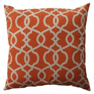 Emory Oversized Toss Pillow   Tangerine (23x23)