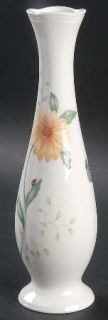 Lenox China Butterfly Meadow 8 Bud Vase, Fine China Dinnerware   Multicolor But