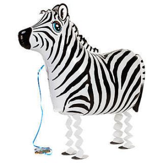 My Own Pet Zebra Balloon