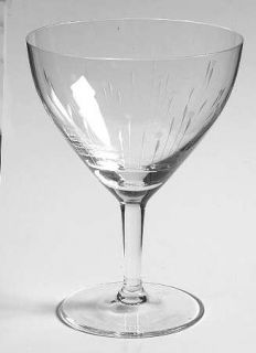 Rosenthal Tulip Rays White Wine   Stem #700,Gray Cut Vertical Lines