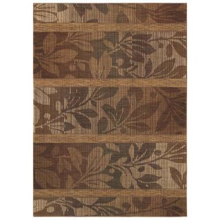 Tommy Bahama Home Rugs Light Multicolored South Seas Silhouette Transitional Runner Rug (26 X 79)