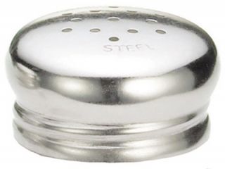 Tablecraft Stainless Steel Salt Pepper Top
