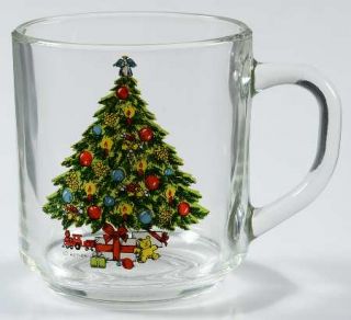 Action Industries Holiday Magic Glassware Mug, Fine China Dinnerware   Christmas