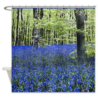  Blue Wildflower Carpet Shower Curtain  Use code FREECART at Checkout