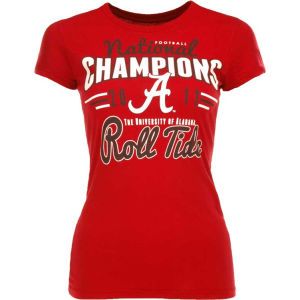Alabama Crimson Tide NCAA Womens 2012 Champ Yardline T Shirt