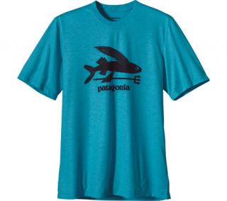 Mens Patagonia Polarized Tee 52112   Flying Fish/Curacao Graphic T Shirts