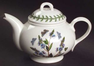 Portmeirion Botanic Garden Individual Teapot & Lid, Fine China Dinnerware   Vari