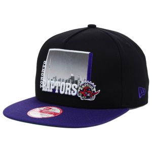 Toronto Raptors New Era NBA Hardwood Classics City Peak 9FIFTY Snapback Cap