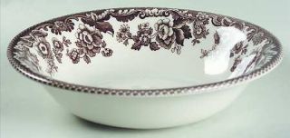 Spode Delamere Brown Coupe Cereal Bowl, Fine China Dinnerware   Imperial,Brown F