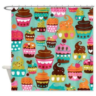 Cute Little Cupcake Shower Curtain  Use code FREECART at Checkout