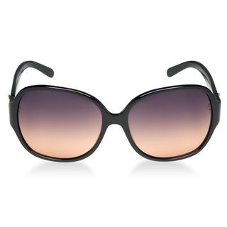 Tory Burch Womens Ty 7026 Black/ Orange Fade Fashion Sunglasses