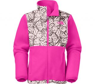 Girls The North Face Denali Jacket   Recycled Azalea Pink/Graphite Grey Print F