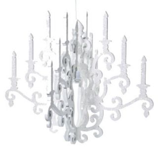 White Chandelier by Twelve Timbers