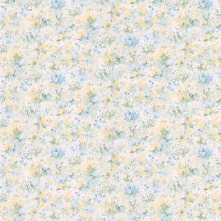 Light Blue Floral Garden Wallpaper (LightMaterials Solid sheet vinylQuantity One (1)Dimensions 20.5 inches long x 33 feet wideTheme TraditionalCare instructions ScrubHanging instructions PrepastedRepeat 7 inchesMatch DropModel 499 12260 )