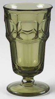 Westmoreland Ashburton Green (Olive) Iced Tea   Stem #1855, Olive Green, Thumbpr