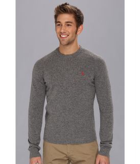 Original Penguin Hector Lambswool Crew Sweater Mens Sweater (Gray)