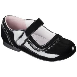 Toddler Girls Cherokee Dee Patent Mary Jane Dress Shoe   Black 10