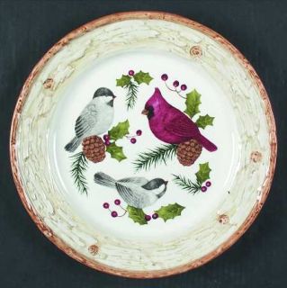 Sonoma Home Knollwood Dinner Plate, Fine China Dinnerware   Various Bird Centers