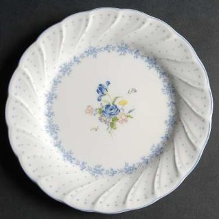 Nikko Blue Peony Salad Plate, Fine China Dinnerware   Blossomtime, Floral Center