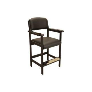 Cuestix Furniture Deluxe Spectator Bar Stool with Cushion CHRDS Color Midnight