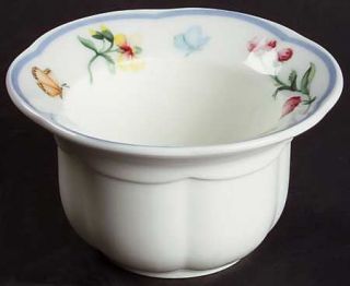 Villeroy & Boch Mariposa Single Egg Cup, Fine China Dinnerware   Flowers/Butterf