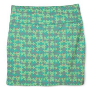 Mossimo Supply Co. Juniors Mini Skirt   Green XS(1)
