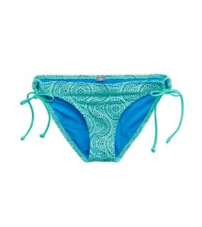 Mint Leaf Aerie Crochet O Loop Bikini Bottom, Womens XXS